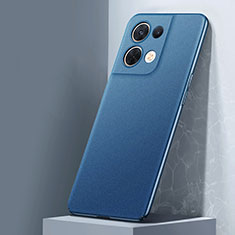 Funda Dura Plastico Rigida Carcasa Mate YK7 para Oppo Reno9 Pro+ Plus 5G Azul