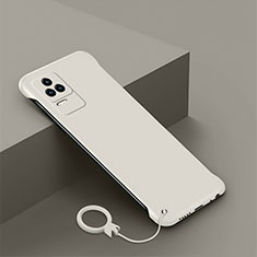 Funda Dura Plastico Rigida Carcasa Mate YK7 para Xiaomi Redmi K40S 5G Blanco