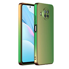 Funda Dura Plastico Rigida Carcasa Mate ZL1 para Xiaomi Mi 10i 5G Verde
