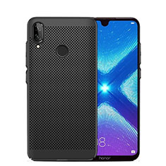 Funda Dura Plastico Rigida Carcasa Perforada para Huawei Honor 8X Negro