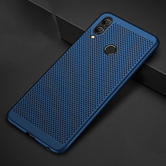 Funda Dura Plastico Rigida Carcasa Perforada para Huawei Honor View 10 Lite Azul