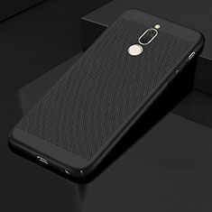 Funda Dura Plastico Rigida Carcasa Perforada para Huawei Mate 10 Lite Negro