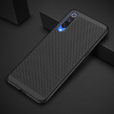 Funda Dura Plastico Rigida Carcasa Perforada para Xiaomi Mi 9 Pro Negro