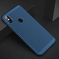 Funda Dura Plastico Rigida Carcasa Perforada para Xiaomi Redmi 6 Pro Azul