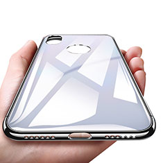 Funda Dura Plastico Rigida Espejo para Apple iPhone Xs Blanco