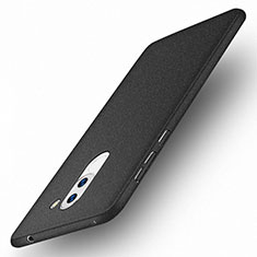 Funda Dura Plastico Rigida Fino Arenisca para Huawei Honor 6X Pro Negro