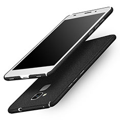 Funda Dura Plastico Rigida Fino Arenisca para Huawei Honor 7 Lite Negro