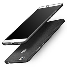 Funda Dura Plastico Rigida Fino Arenisca para Huawei Honor V8 Max Negro