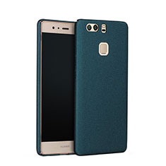 Funda Dura Plastico Rigida Fino Arenisca para Huawei P9 Verde