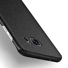 Funda Dura Plastico Rigida Fino Arenisca para Samsung Galaxy S7 Edge G935F Negro