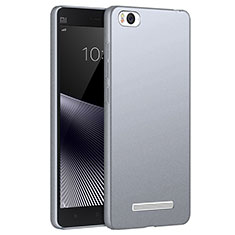 Funda Dura Plastico Rigida Fino Arenisca para Xiaomi Mi 4i Gris