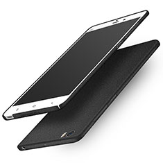 Funda Dura Plastico Rigida Fino Arenisca para Xiaomi Mi Note Negro