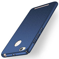 Funda Dura Plastico Rigida Fino Arenisca para Xiaomi Redmi 3 Pro Azul