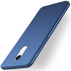 Funda Dura Plastico Rigida Fino Arenisca para Xiaomi Redmi Note 4X High Edition Azul