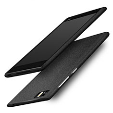 Funda Dura Plastico Rigida Fino Arenisca Q01 para Xiaomi Mi 3 Negro