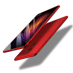 Funda Dura Plastico Rigida Fino Arenisca Q01 para Xiaomi Mi Mix Evo Rojo