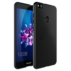 Funda Dura Plastico Rigida Mate con Anillo de dedo Soporte para Huawei Nova Lite Negro