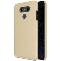 Funda Dura Plastico Rigida Mate M01 para LG G6 Oro