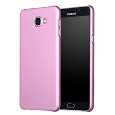 Funda Dura Plastico Rigida Mate M01 para Samsung Galaxy A7 (2017) A720F Oro Rosa