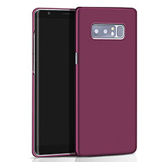 Funda Dura Plastico Rigida Mate M01 para Samsung Galaxy Note 8 Duos N950F Morado