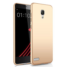 Funda Dura Plastico Rigida Mate M01 para Xiaomi Redmi Note 4G Oro