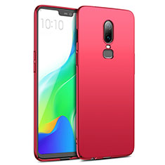 Funda Dura Plastico Rigida Mate M02 para OnePlus 6 Rojo