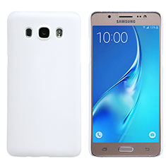 Funda Dura Plastico Rigida Mate M02 para Samsung Galaxy J5 Duos (2016) Blanco