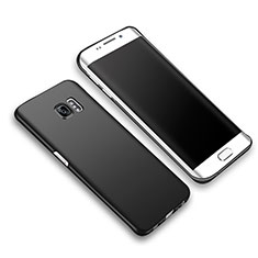 Funda Dura Plastico Rigida Mate M03 para Samsung Galaxy S6 Edge+ Plus SM-G928F Negro