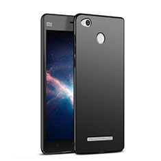 Funda Dura Plastico Rigida Mate M03 para Xiaomi Redmi 3 High Edition Negro