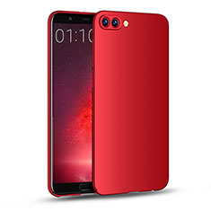 Funda Dura Plastico Rigida Mate M04 para Huawei Honor V10 Rojo