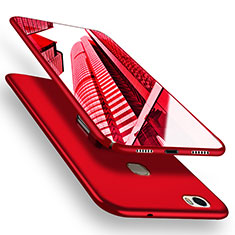 Funda Dura Plastico Rigida Mate M05 para Huawei Honor V8 Max Rojo