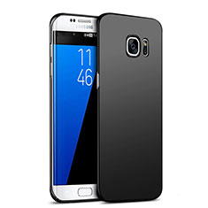 Funda Dura Plastico Rigida Mate M05 para Samsung Galaxy S7 Edge G935F Negro