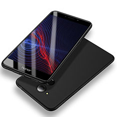 Funda Dura Plastico Rigida Mate M06 para Huawei Honor 6C Pro Negro
