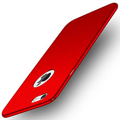 Funda Dura Plastico Rigida Mate P02 para Apple iPhone 6 Plus Rojo