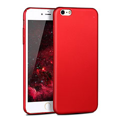 Funda Dura Plastico Rigida Mate P04 para Apple iPhone 6 Rojo