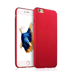 Funda Dura Plastico Rigida Mate para Apple iPhone 6 Plus Rojo