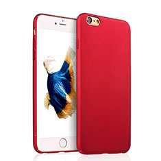 Funda Dura Plastico Rigida Mate para Apple iPhone 6 Rojo