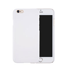 Funda Dura Plastico Rigida Mate para Apple iPhone 6S Blanco