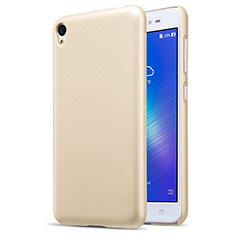 Funda Dura Plastico Rigida Mate para Asus Zenfone Live ZB501KL Oro