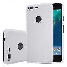 Funda Dura Plastico Rigida Mate para Google Pixel XL Blanco