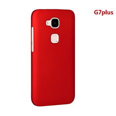 Funda Dura Plastico Rigida Mate para Huawei GX8 Rojo