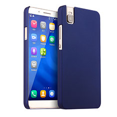 Funda Dura Plastico Rigida Mate para Huawei Honor 7i shot X Azul