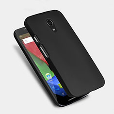 Funda Dura Plastico Rigida Mate para Motorola Moto G (2nd Gen) Negro