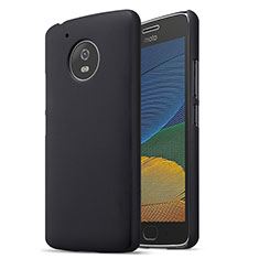 Funda Dura Plastico Rigida Mate para Motorola Moto G5 Negro