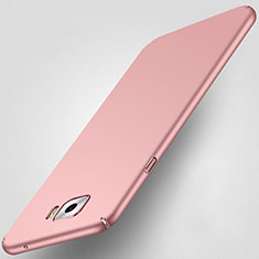 Funda Dura Plastico Rigida Mate para Samsung Galaxy C5 Pro C5010 Oro Rosa