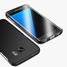 Funda Dura Plastico Rigida Mate para Samsung Galaxy S7 Edge G935F Negro