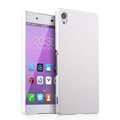 Funda Dura Plastico Rigida Mate para Sony Xperia Z3+ Plus Blanco