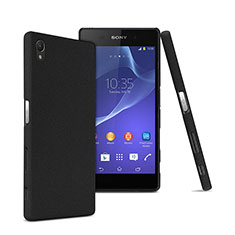 Funda Dura Plastico Rigida Mate para Sony Xperia Z5 Premium Negro