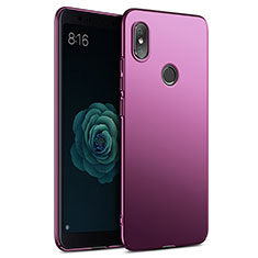 Funda Dura Plastico Rigida Mate para Xiaomi Mi 6X Morado