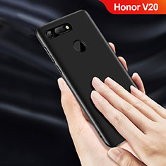 Funda Dura Plastico Rigida Mate Q04 para Huawei Honor V20 Negro